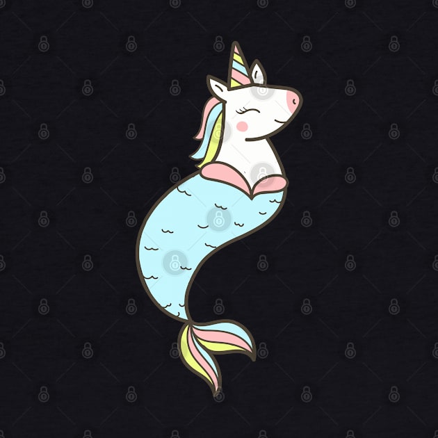 Mermaid Unicorn by ilustraLiza